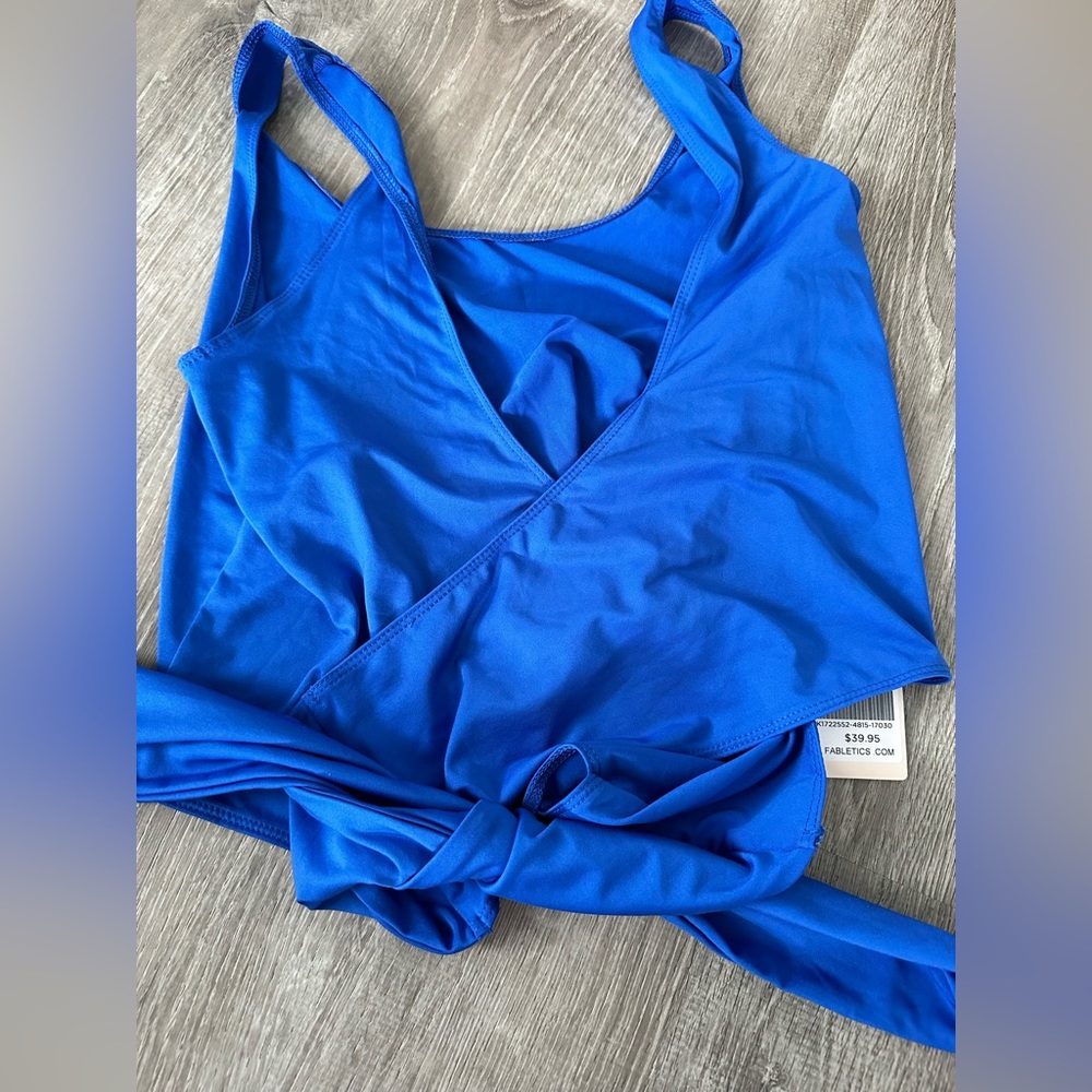 NWT Sawyer Tank from Fabletics. Very cute wrap top